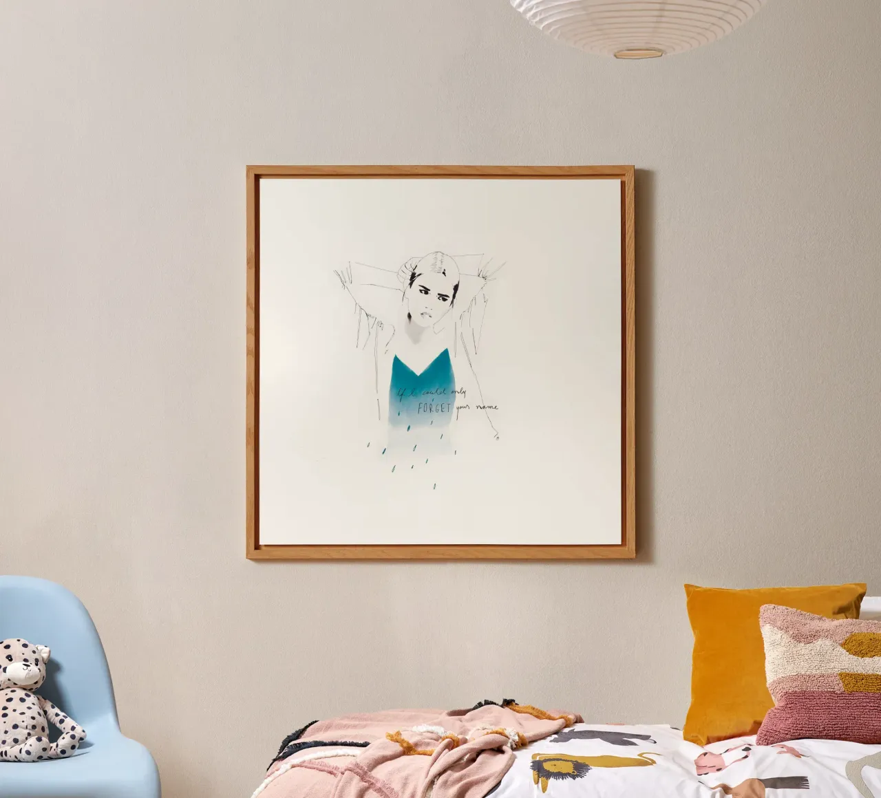 If I Could Only Forget Your Name alluminio dibond da Manuel Rebollo