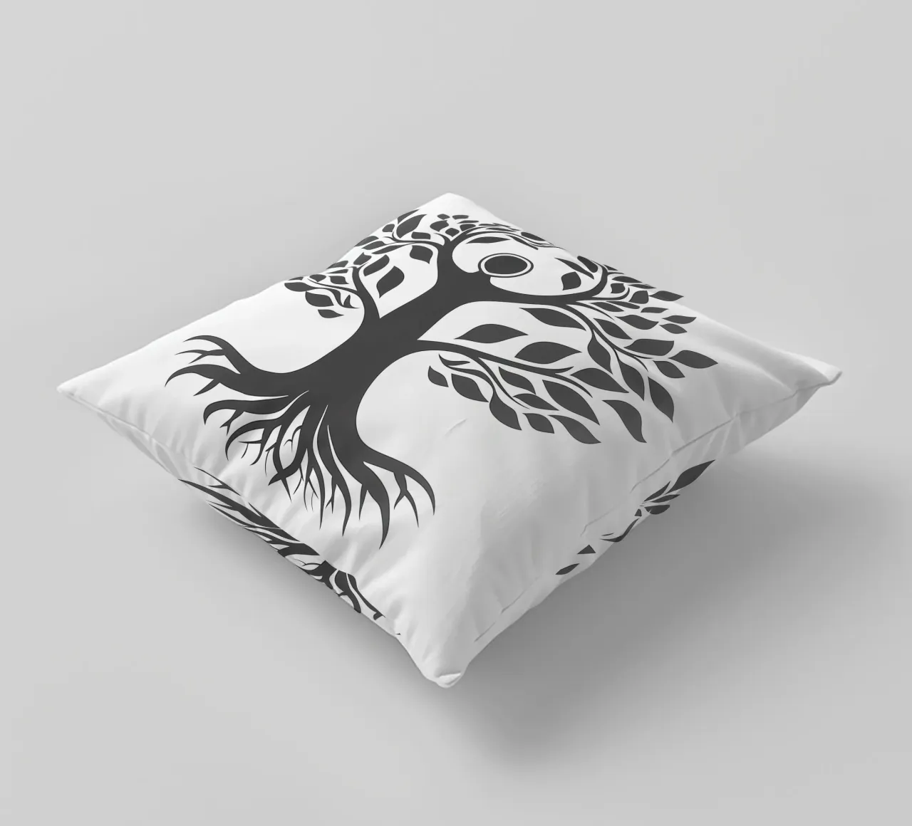 Close to nature - like a tree decorative cushion by Autofocus
