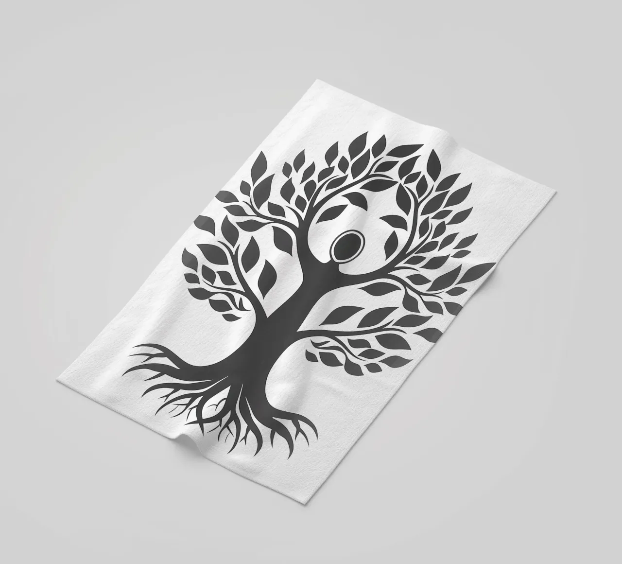 Vicino alla natura, come un albero telo mare da Autofocus