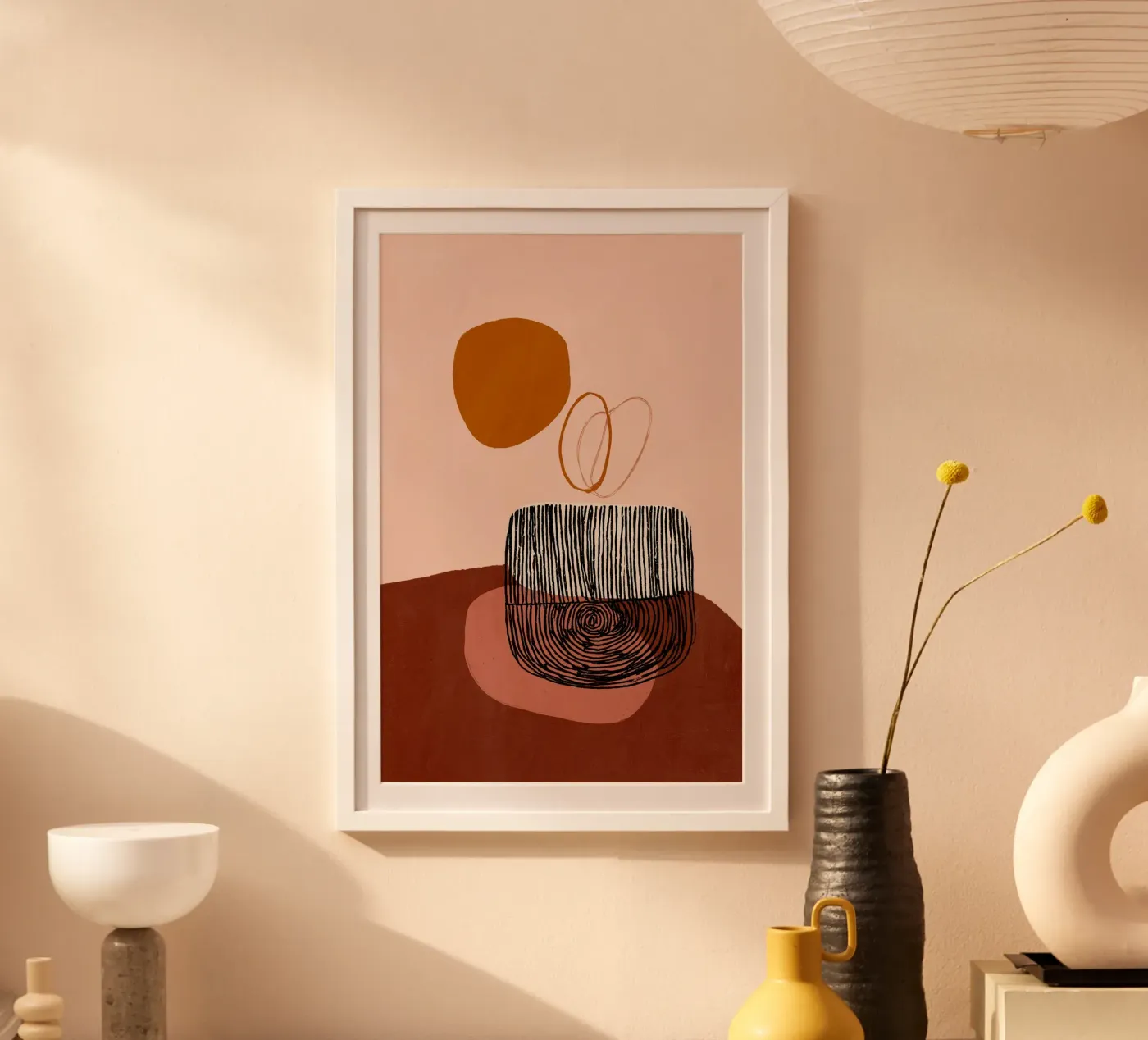Floating Forms No 01 poster de treechild