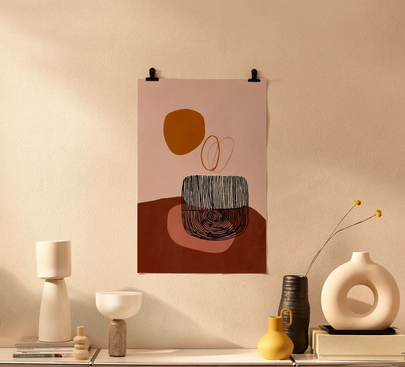 Floating Forms No 01 poster de treechild