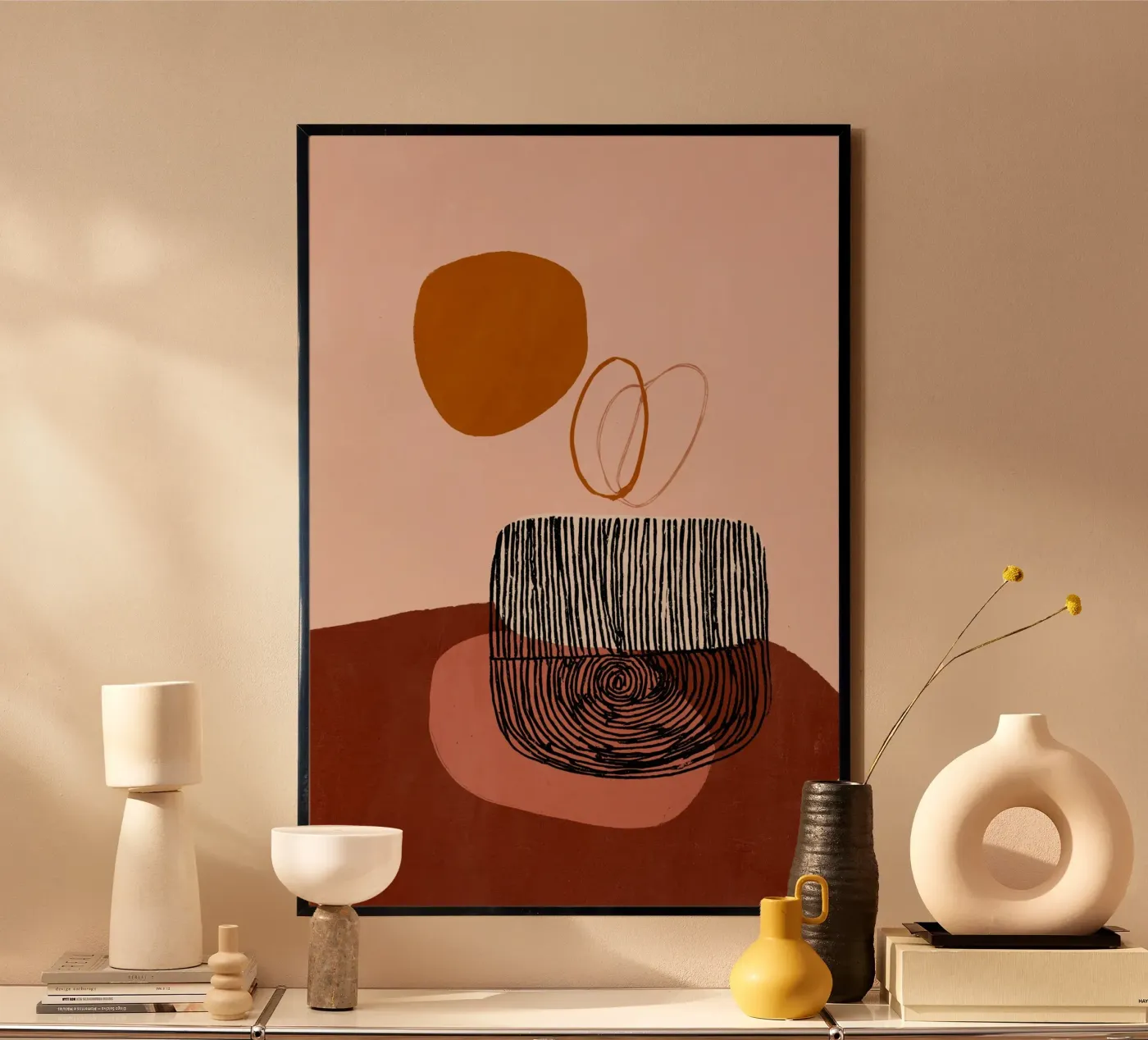Floating Forms No 01 poster de treechild