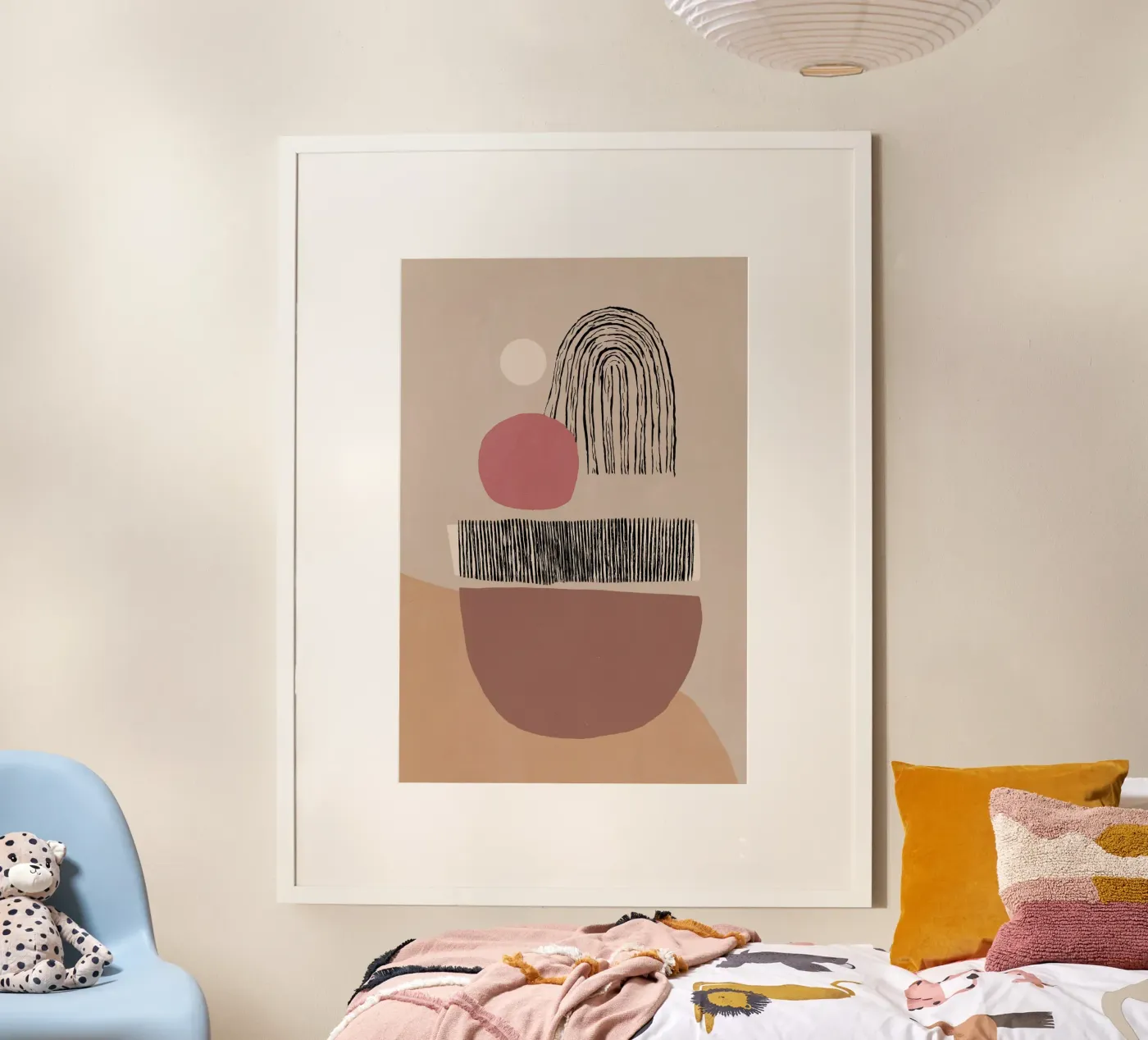 Floating Forms No 03 poster van treechild