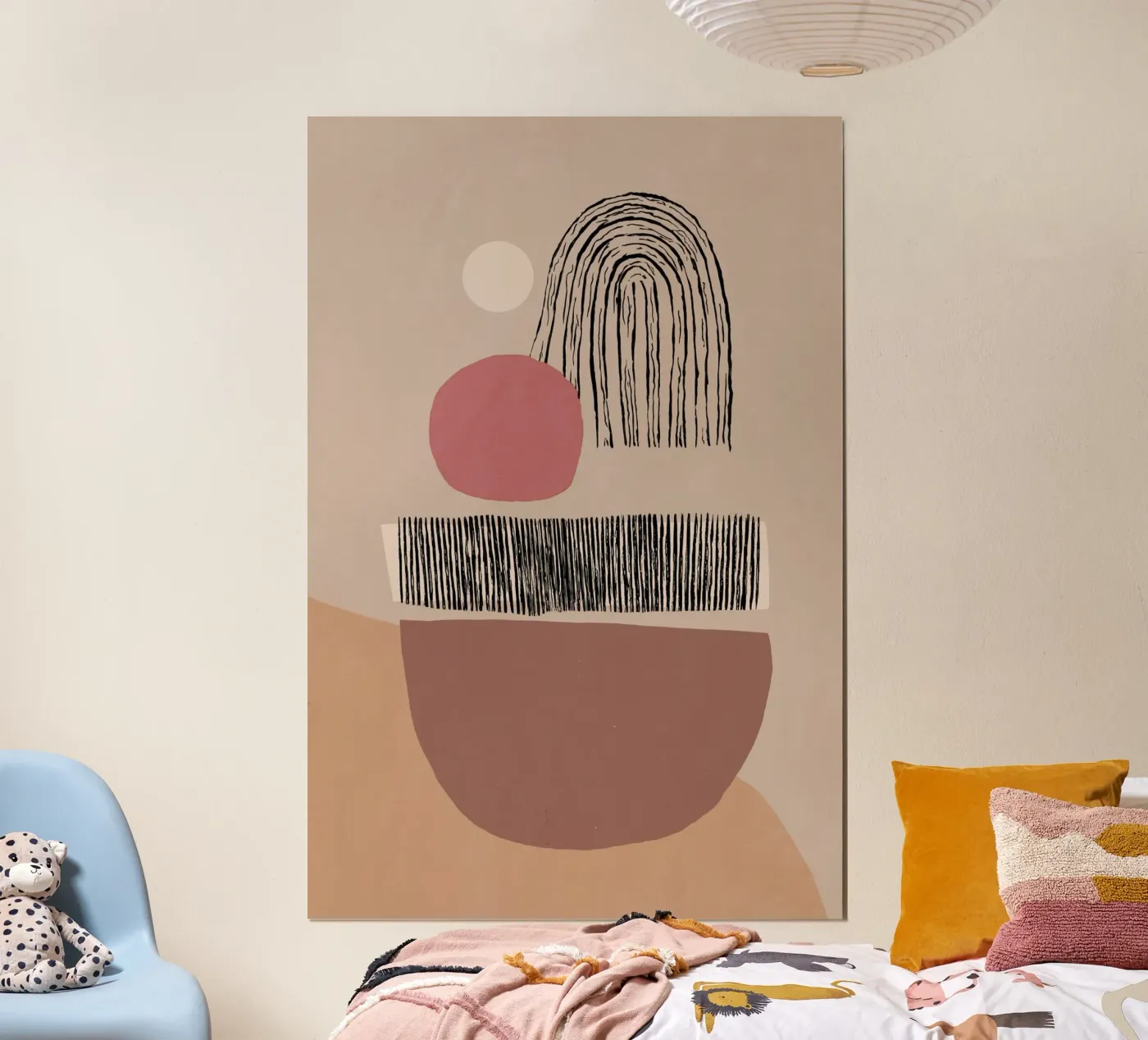 Floating Forms No 03 poster van treechild