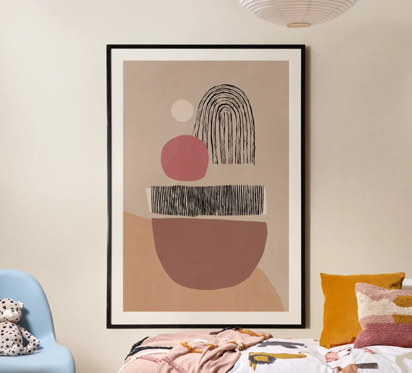 Floating Forms No 03 poster van treechild