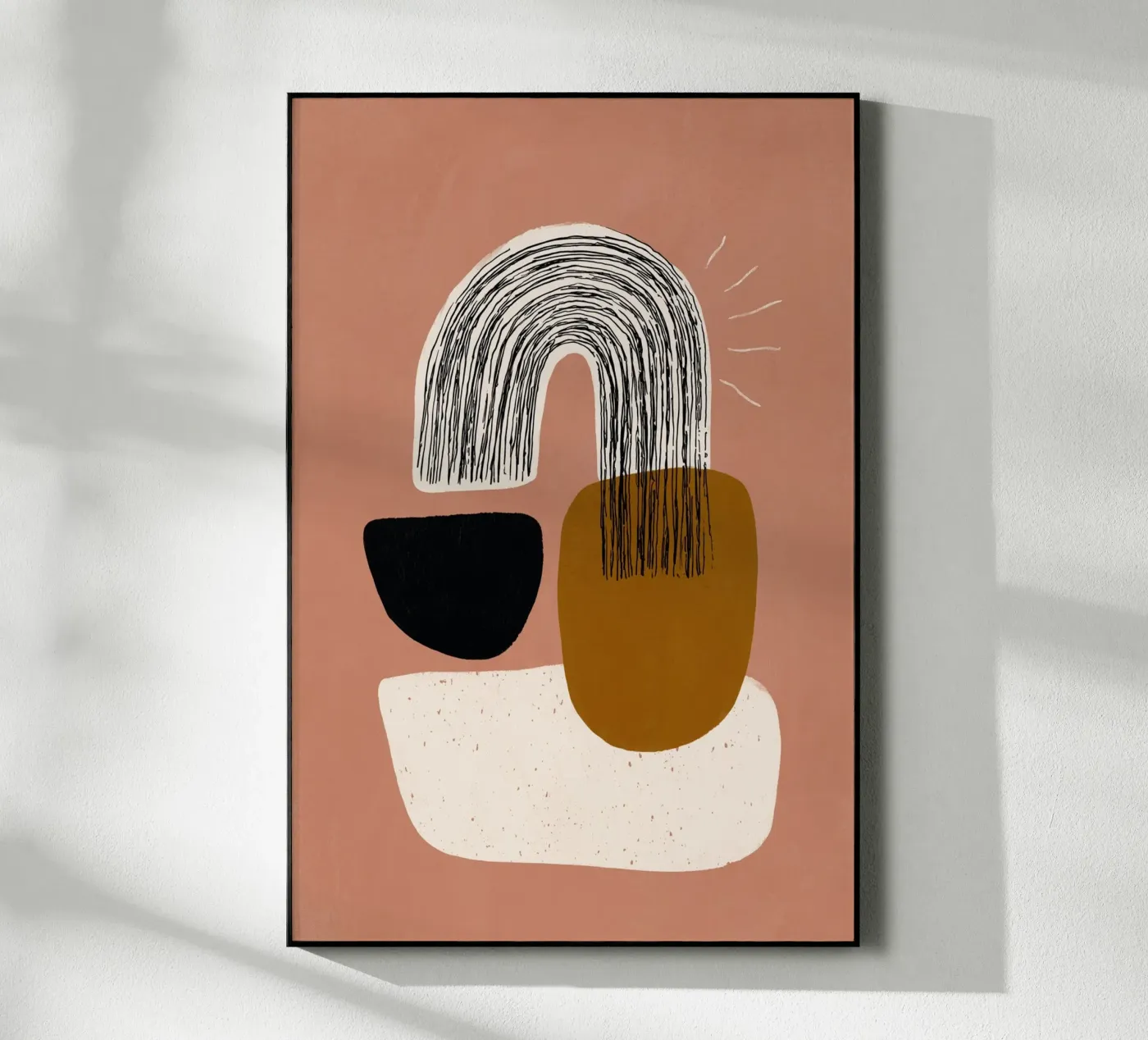 Floating Forms No 04 Acryl-Glas von treechild