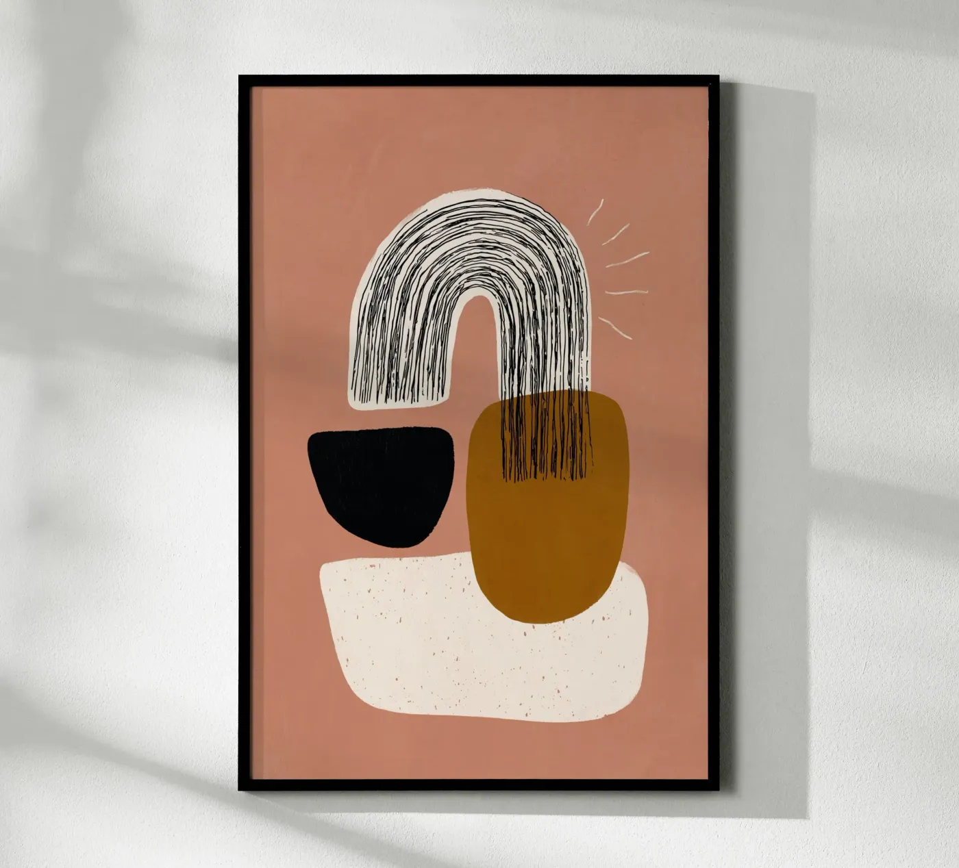 Floating Forms No 04 poster by treechild