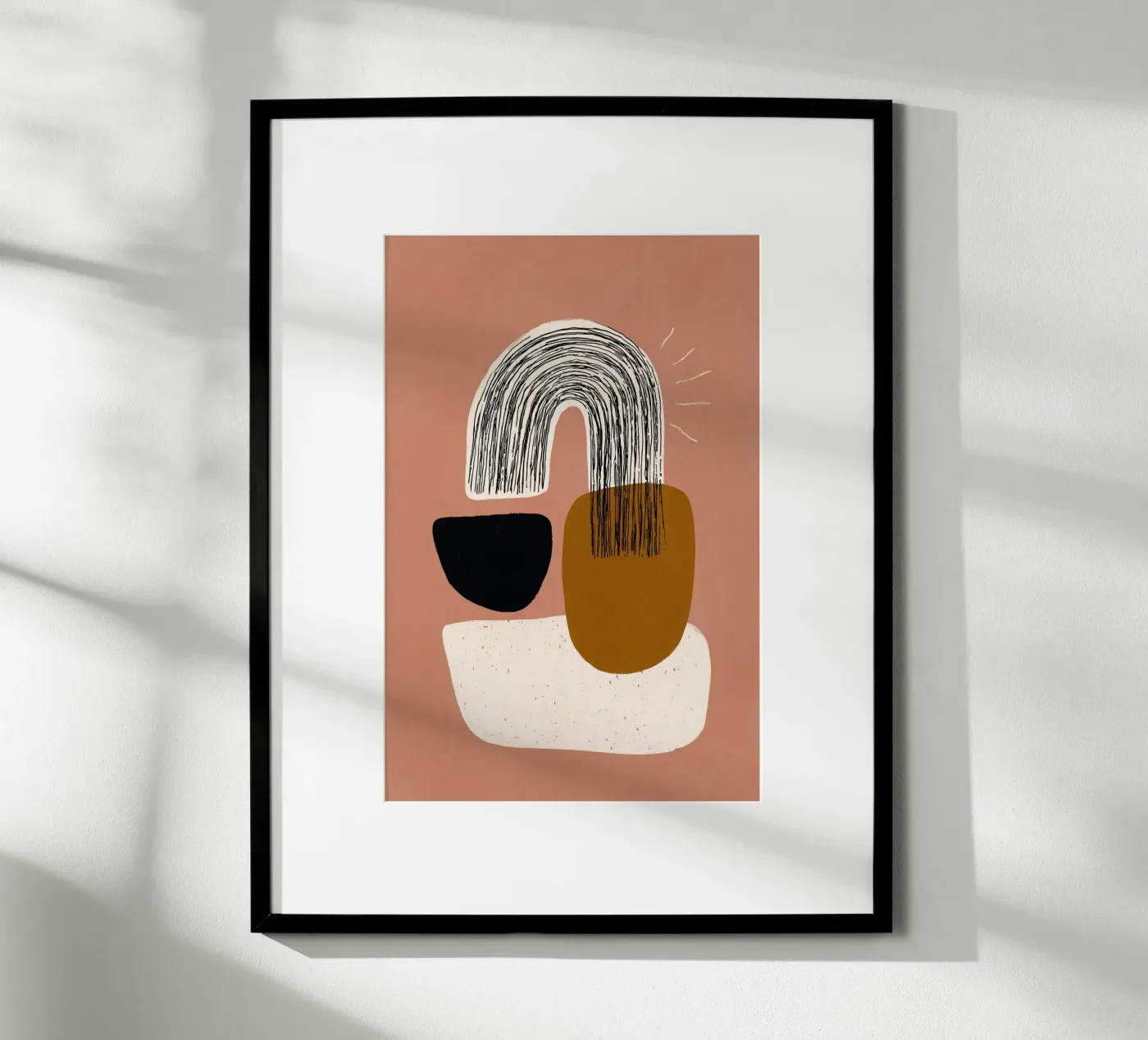 Floating Forms No 04 poster by treechild