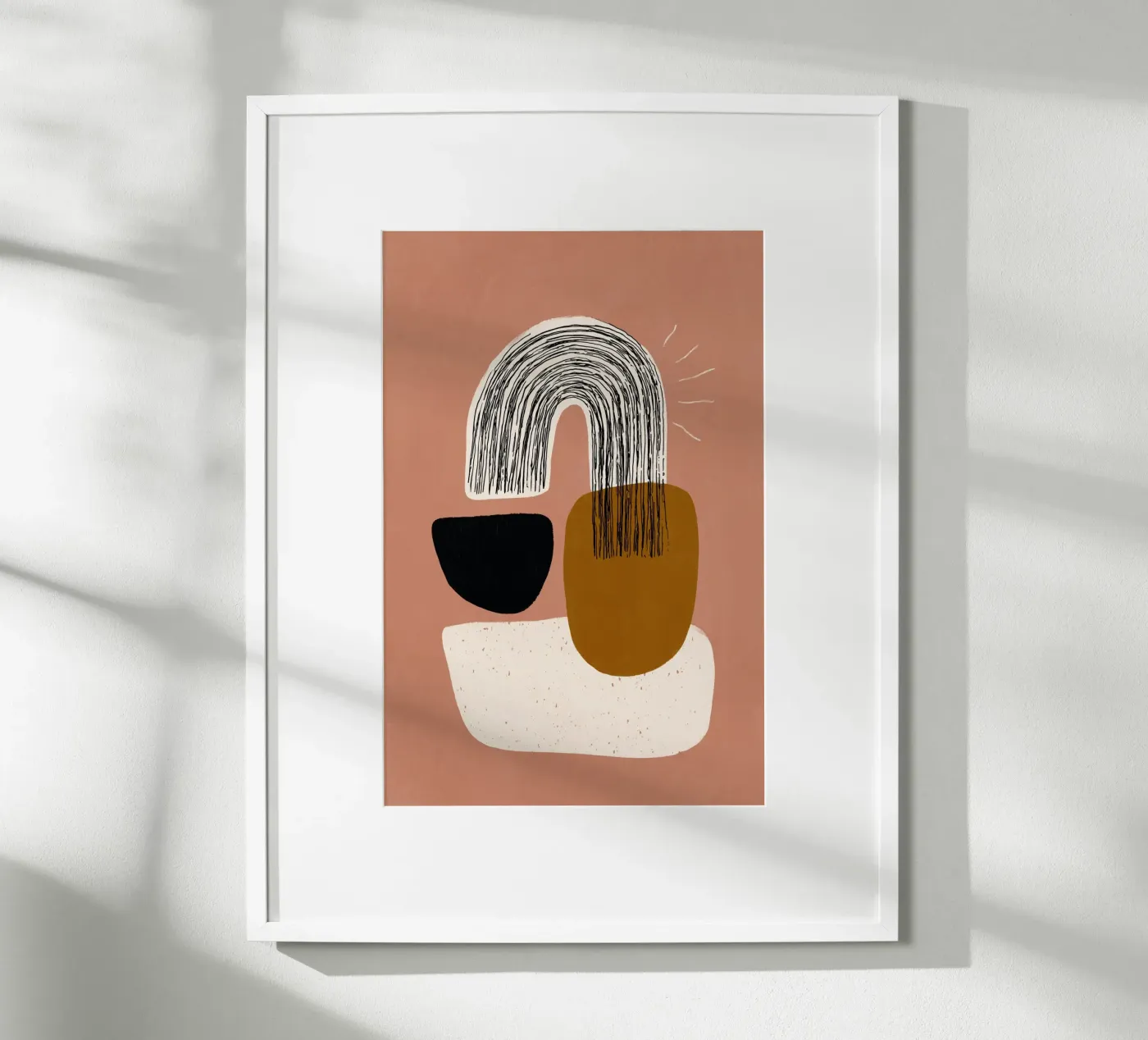 Floating Forms No 04 poster by treechild