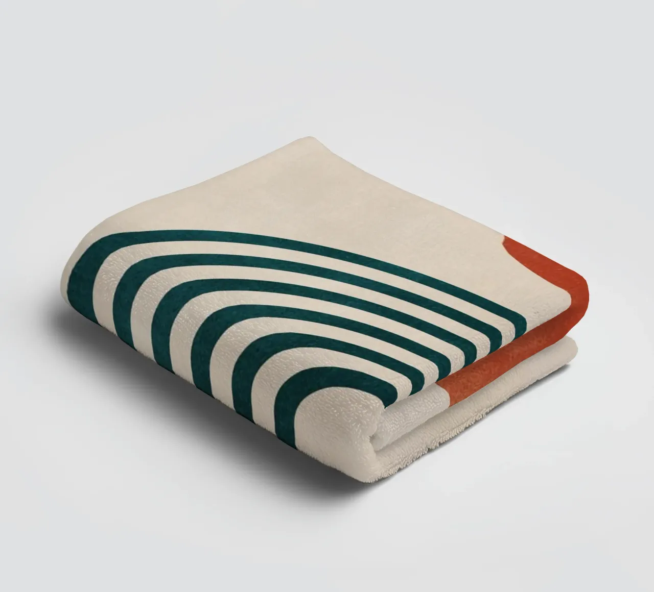 Abstract Minimal Geometric 6 towel by Gaite