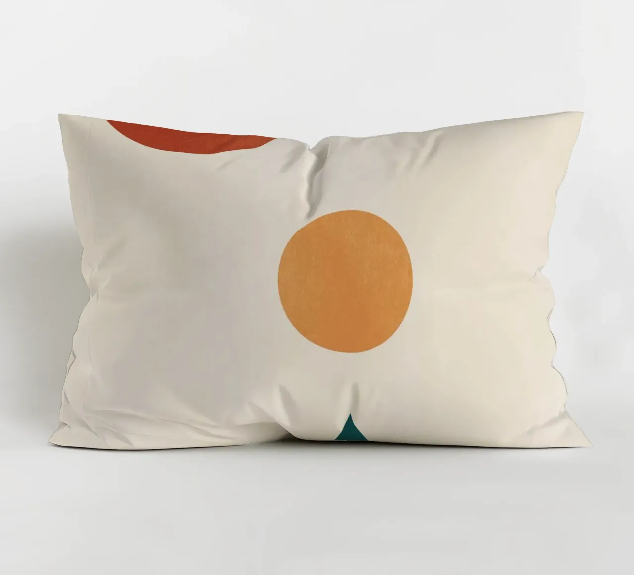 Abstract Minimal Geometric 7 decorative cushion by Gaite