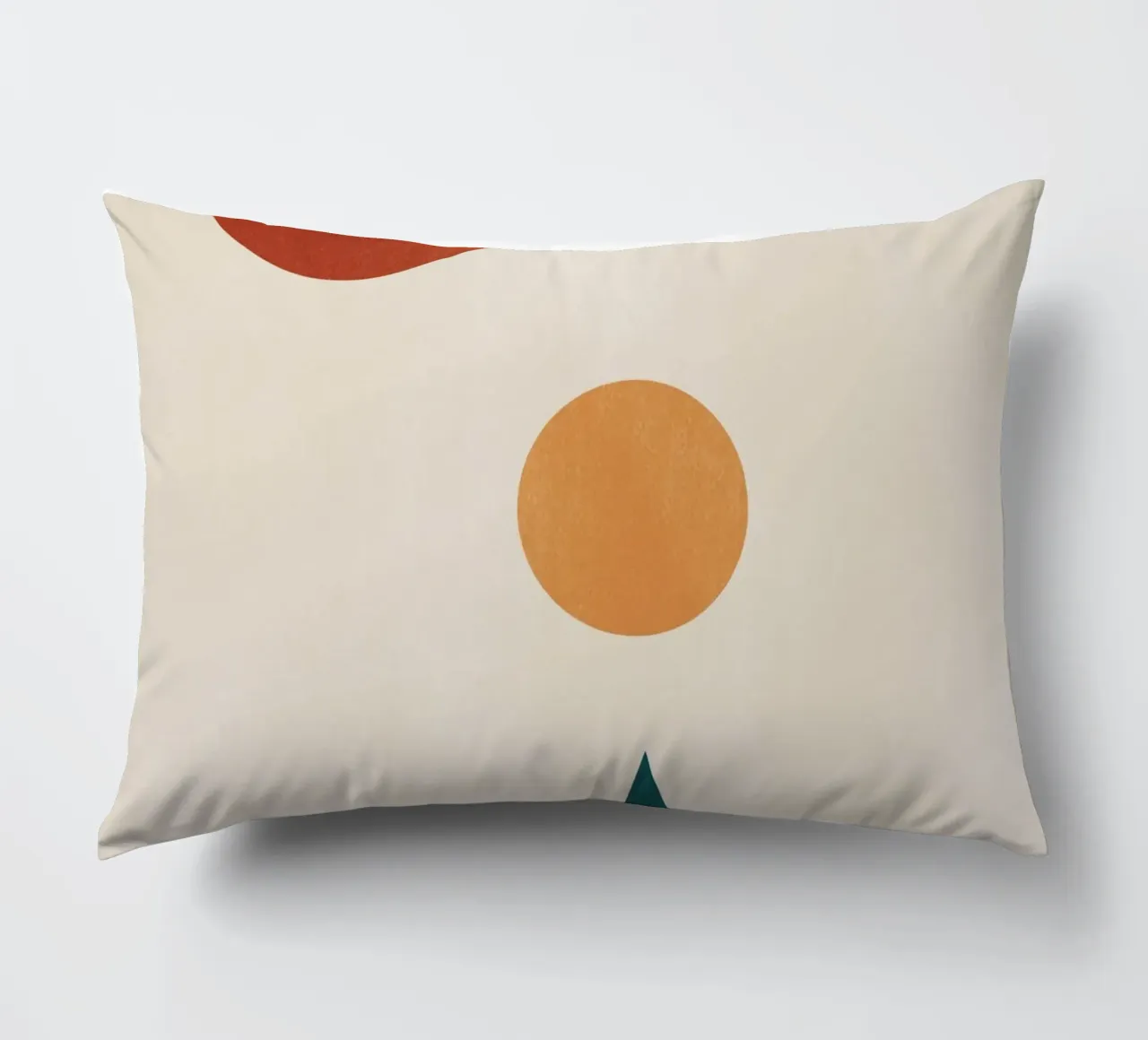 Abstract Minimal Geometric 7 decorative cushion by Gaite