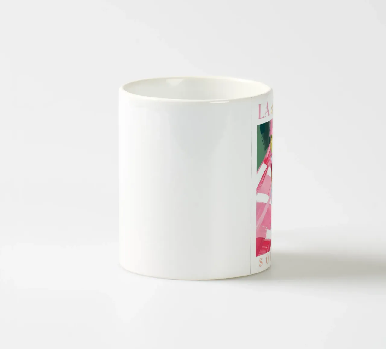 Cocktail Print La Dolce Vita tazza in ceramica da Bella Studio