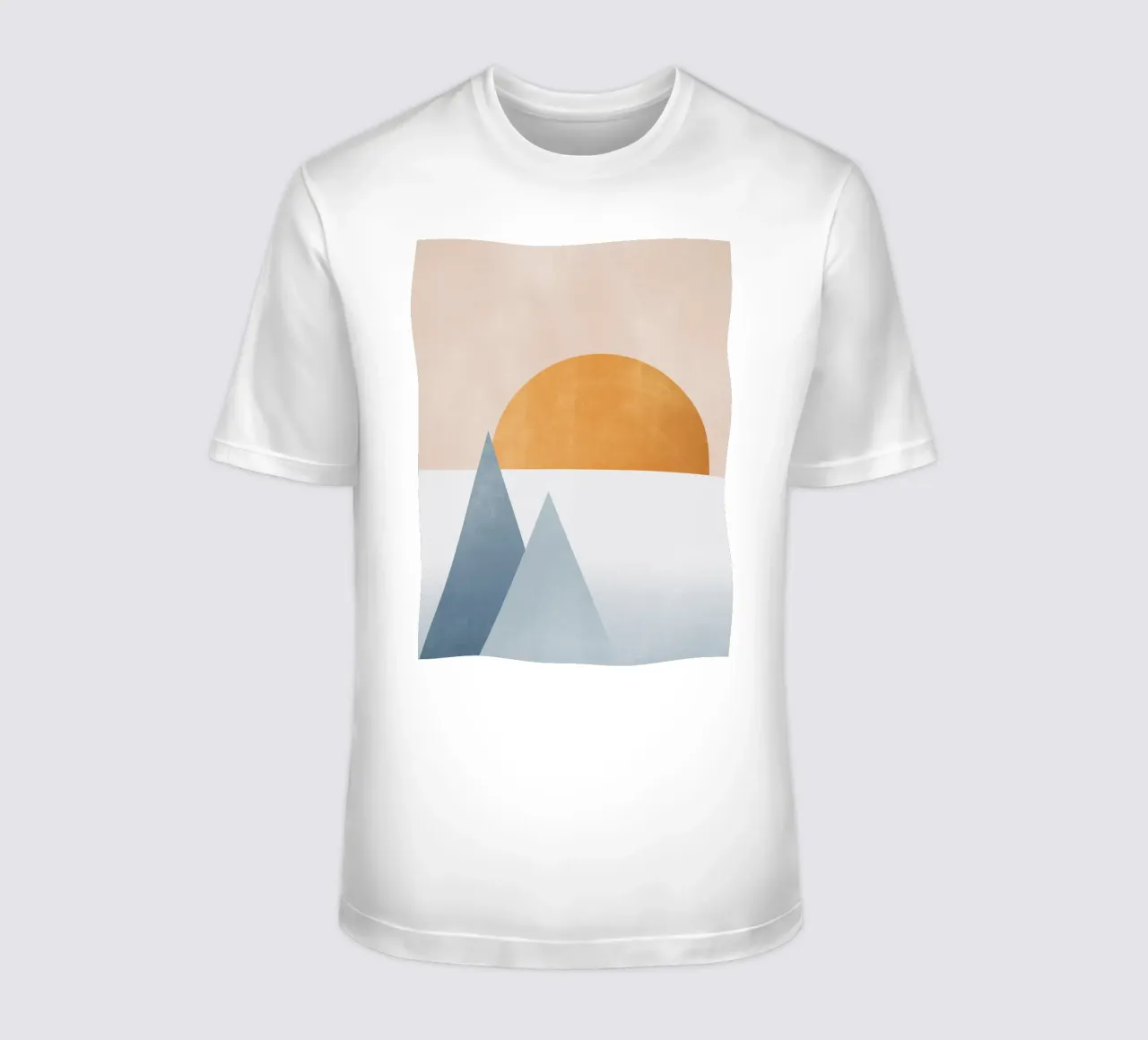Abstrakt Minimal Geometrisch 5 T-Shirt von Gaite
