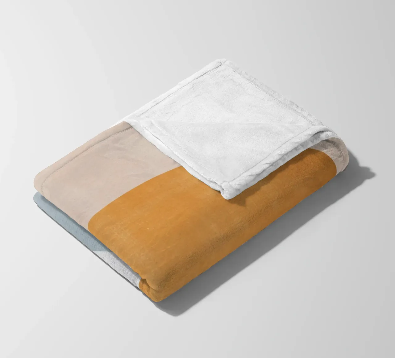 Geometrico astratto minimale 5 coperta in pile da Gaite