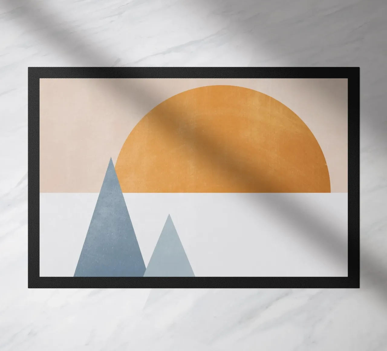 Geometrico astratto minimale 5 zerbino da Gaite