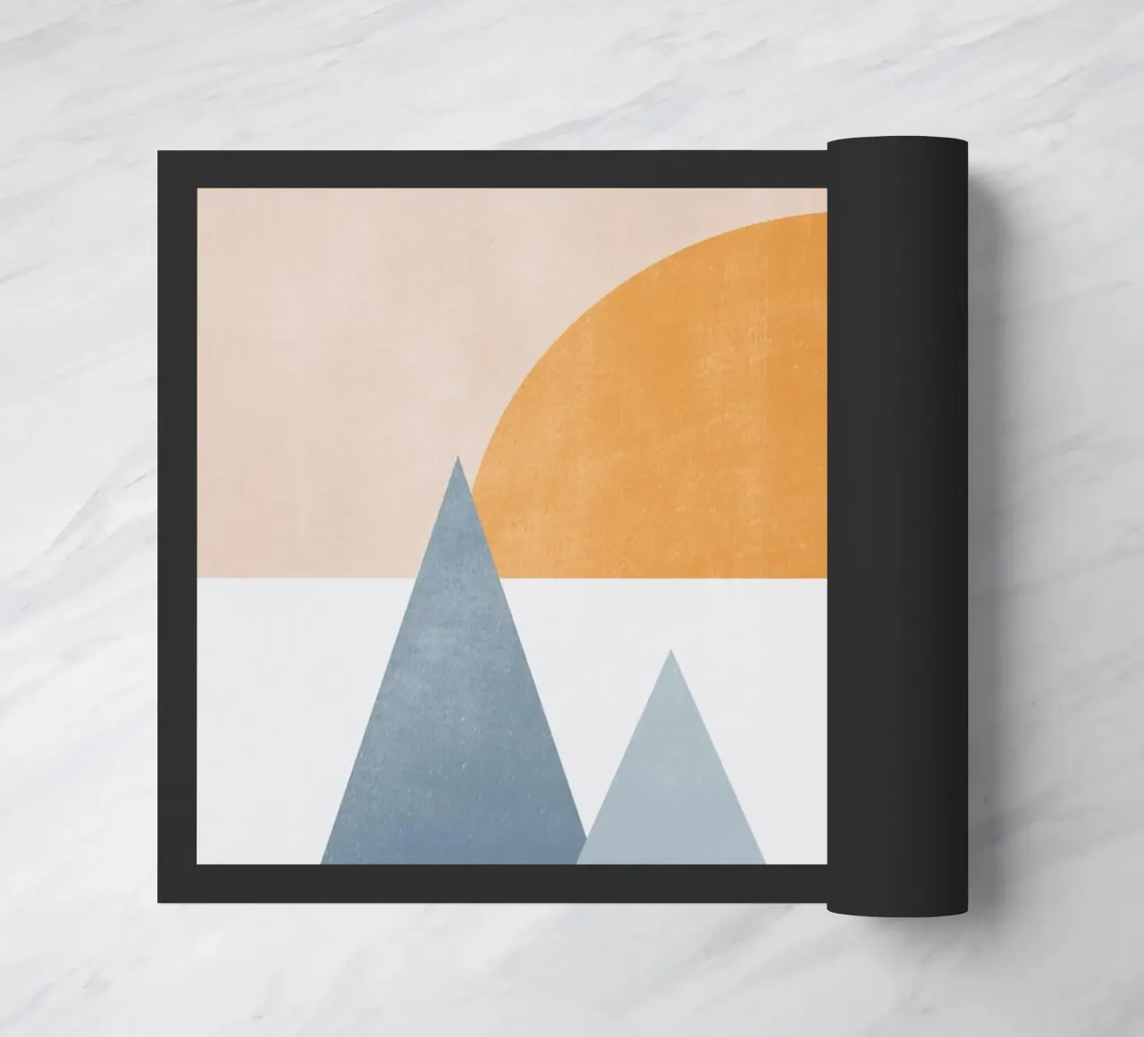 Geometrico astratto minimale 5 zerbino da Gaite