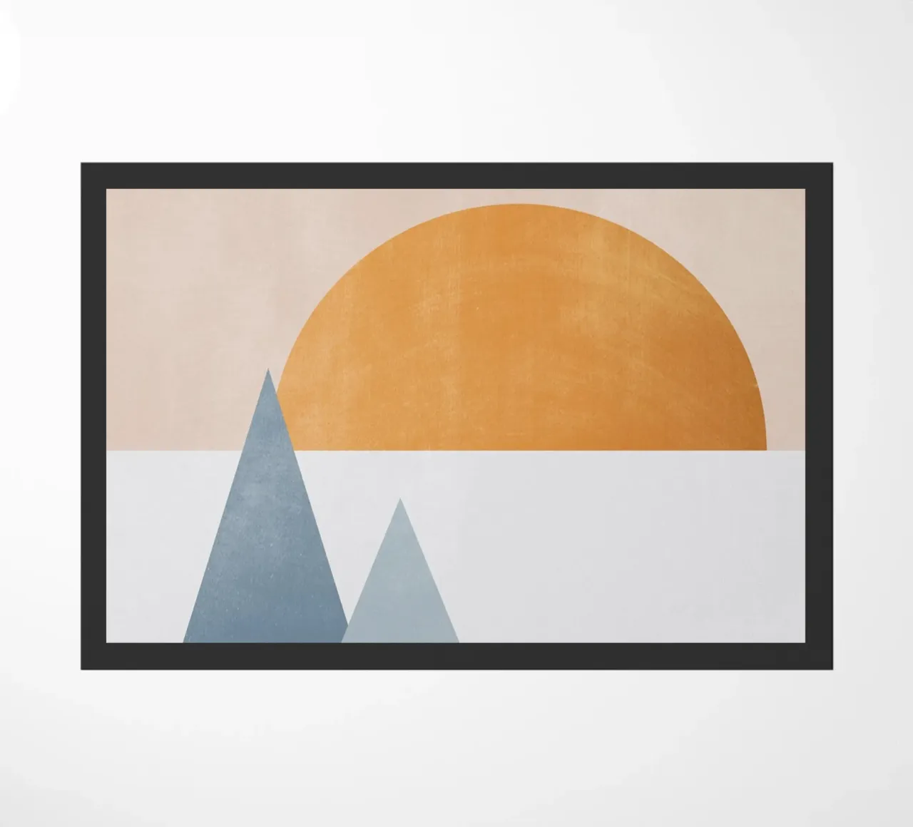 Geometrico astratto minimale 5 zerbino da Gaite