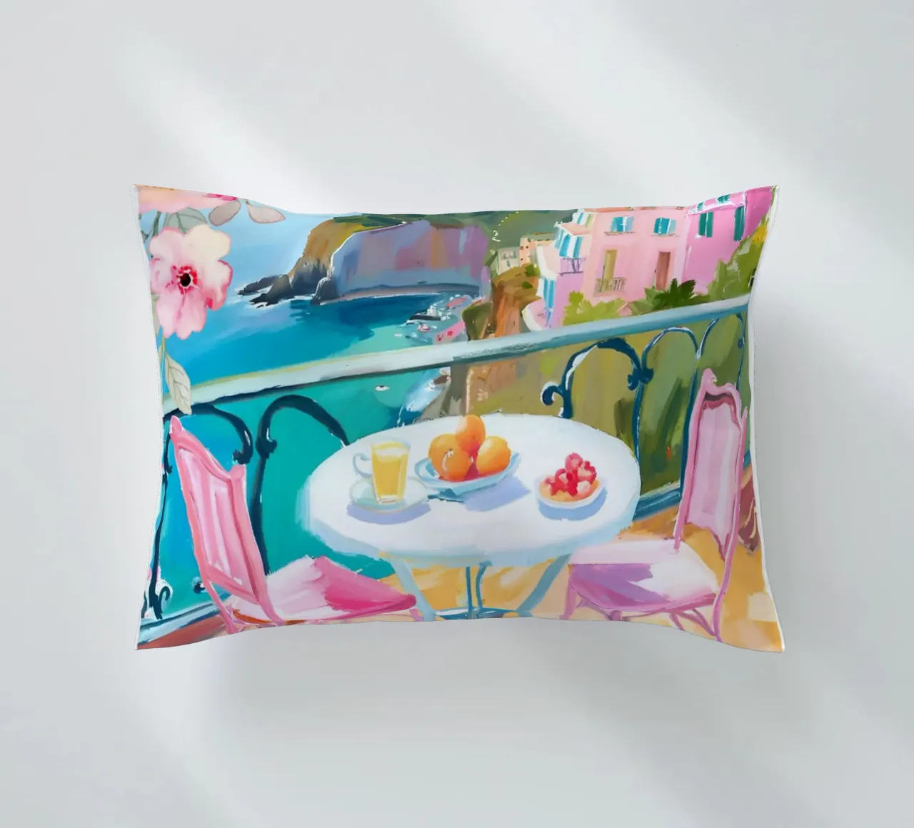La Dolce Vita Brunch Print cuscino da Bella Studio