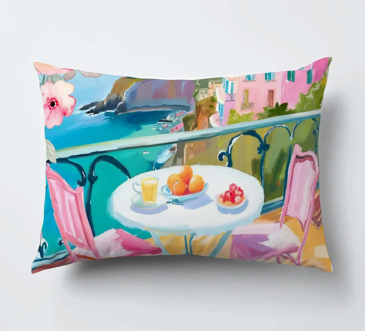 La Dolce Vita Brunch Print cuscino da Bella Studio