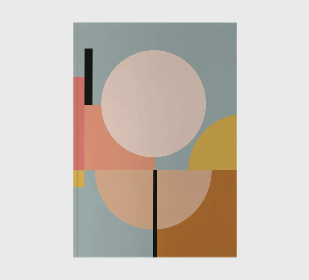 geometric abstract 29 notebook by Gaite