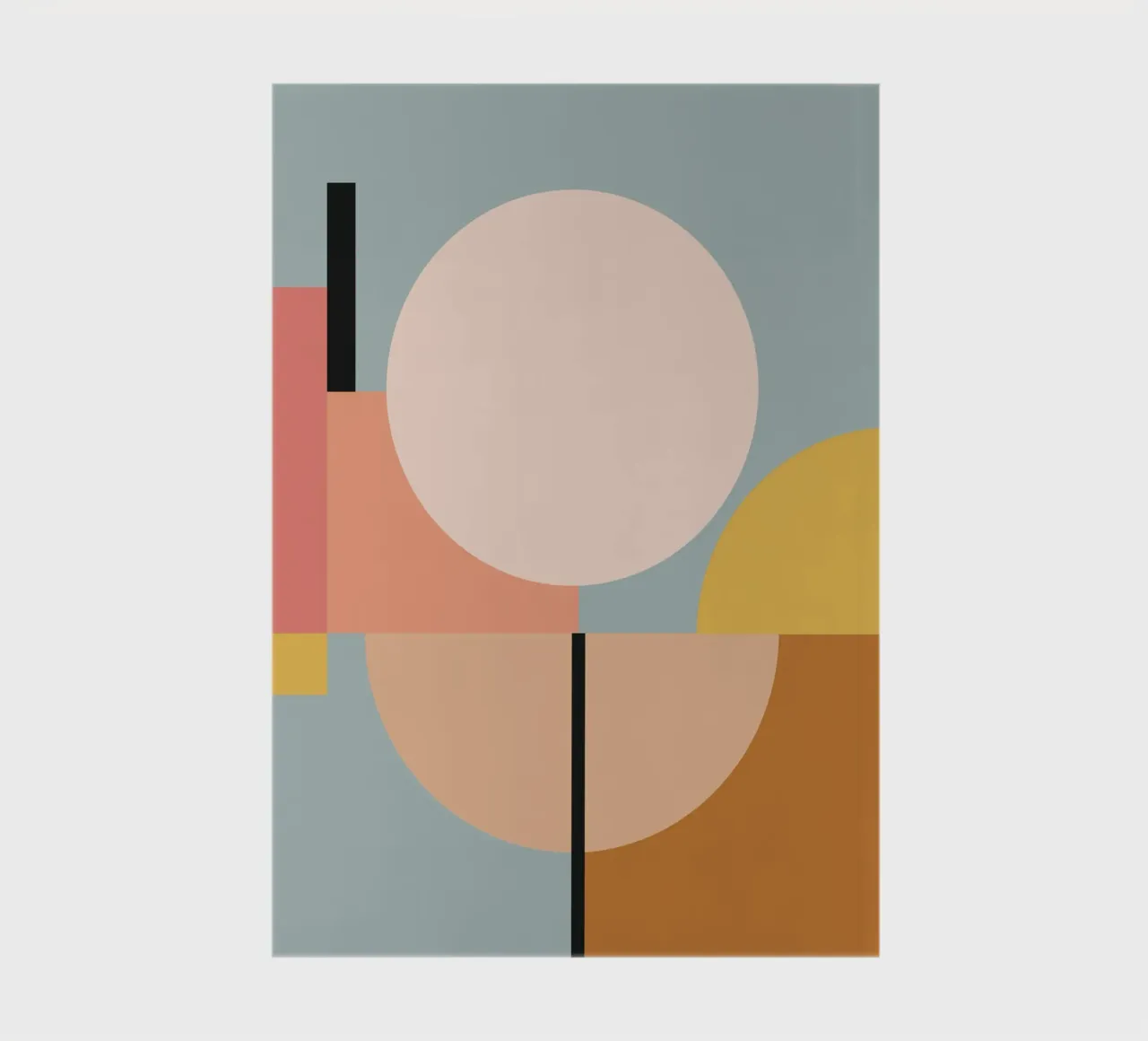 geometric abstract 29 notebook by Gaite