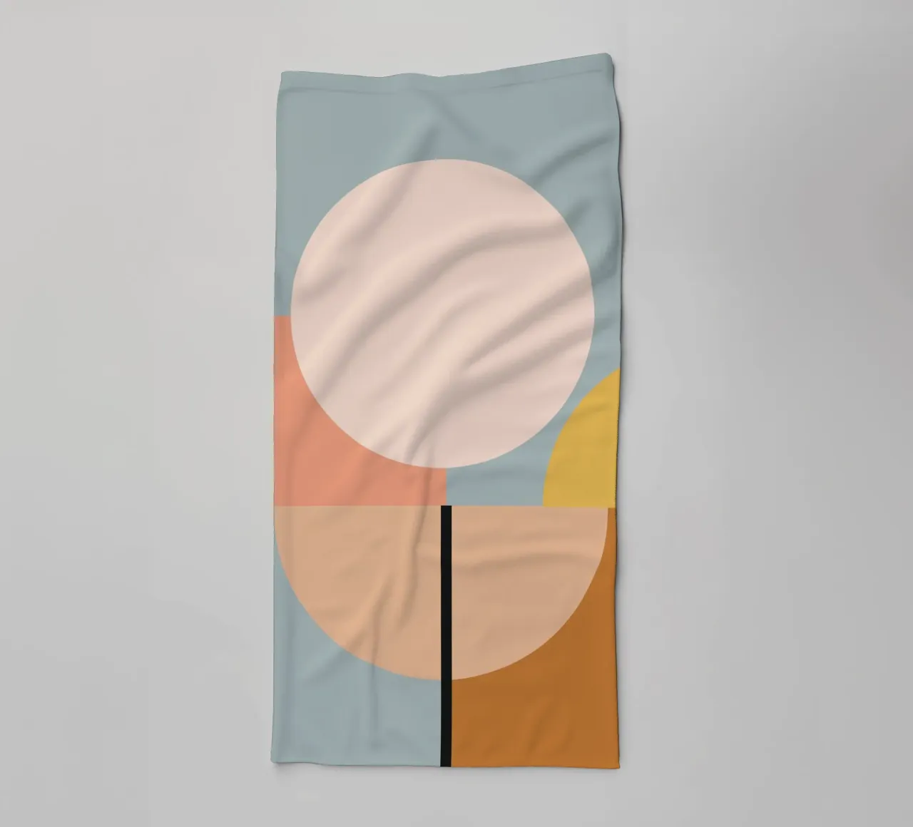 geometric abstract 29 towel by Gaite