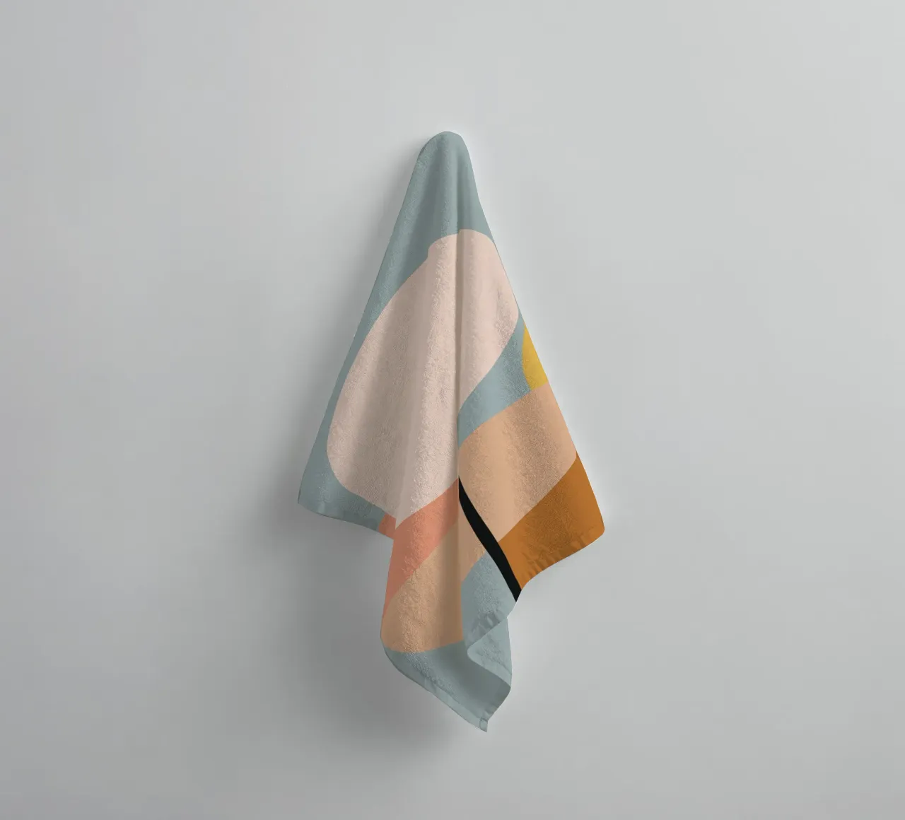 geometric abstract 29 towel by Gaite
