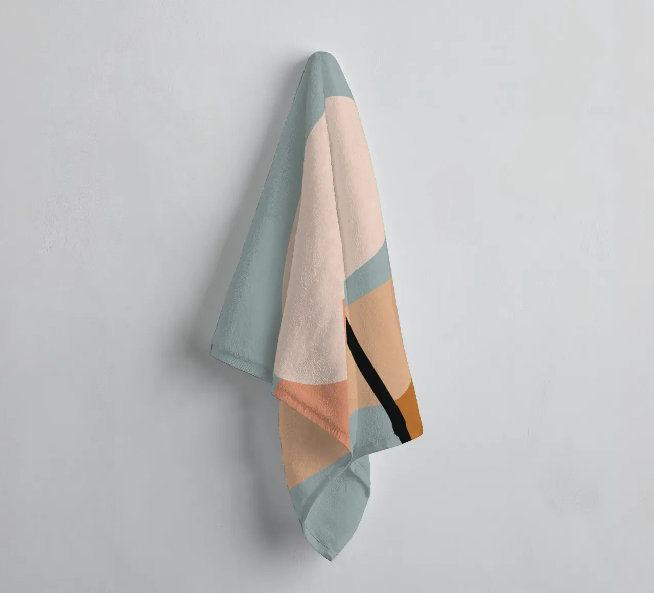 geometric abstract 29 towel by Gaite