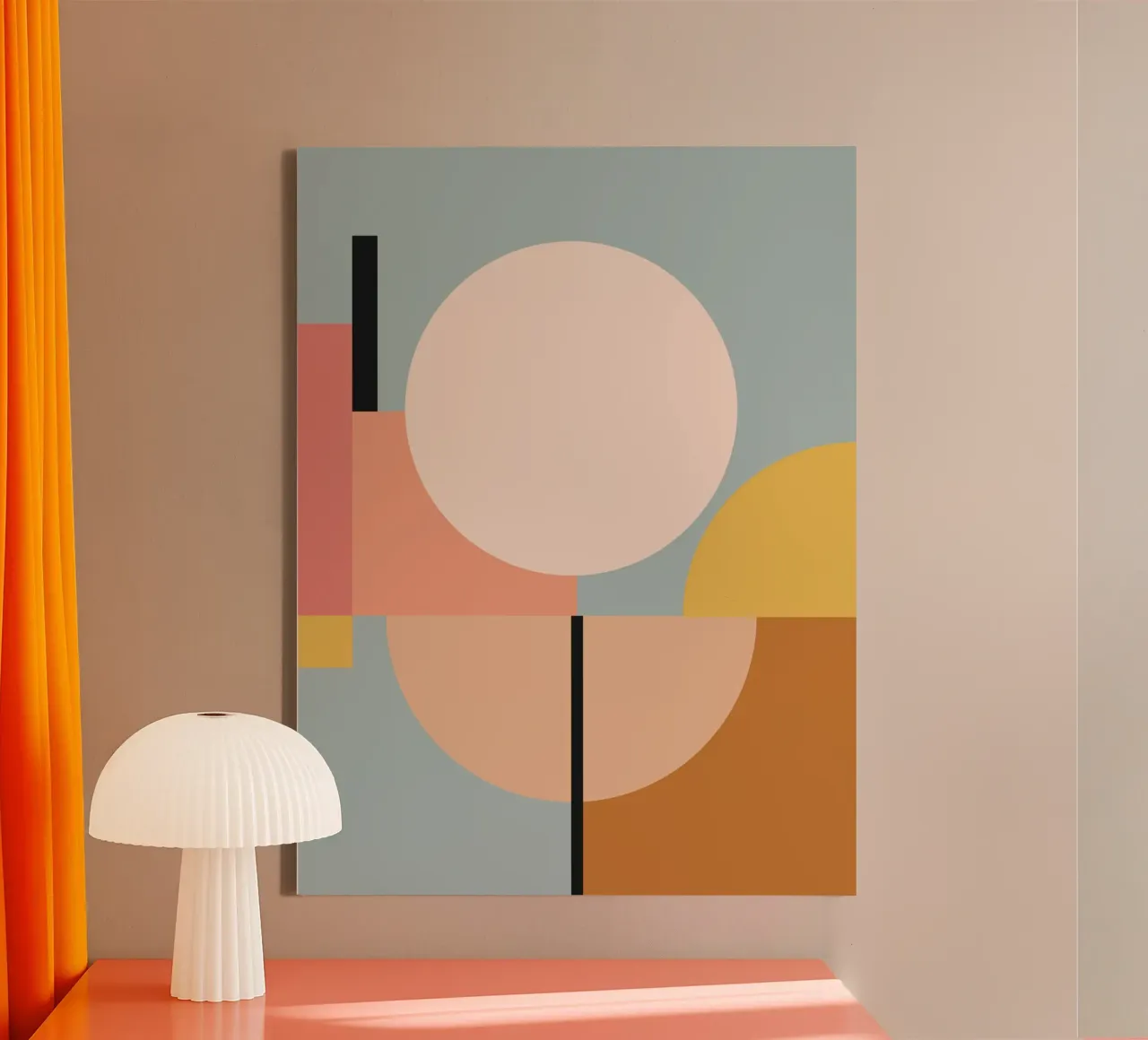 geometrisch abstrakt 29 Leinwand von Gaite