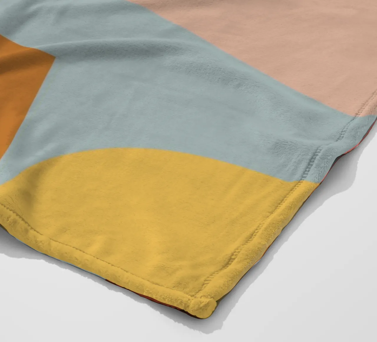 astratto geometrico 28 coperta in pile da Gaite