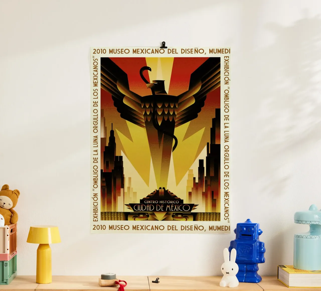 Mexico Art Deco hahnemühle by Rodolfo Reyes