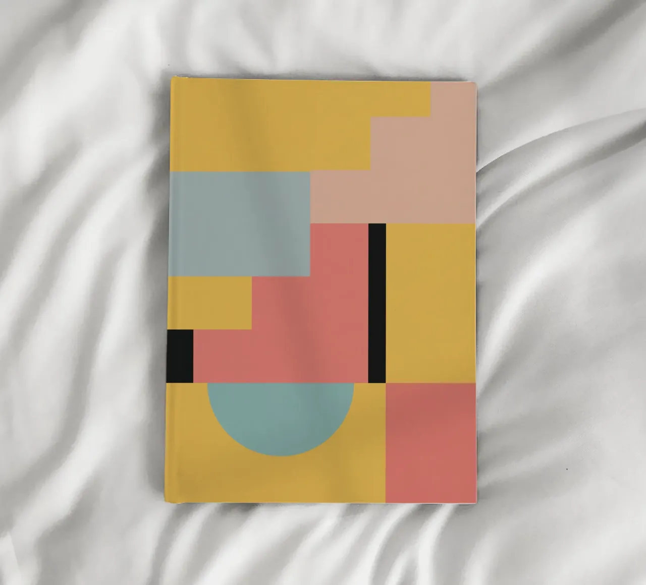 geometric abstract 27 notebook by Gaite