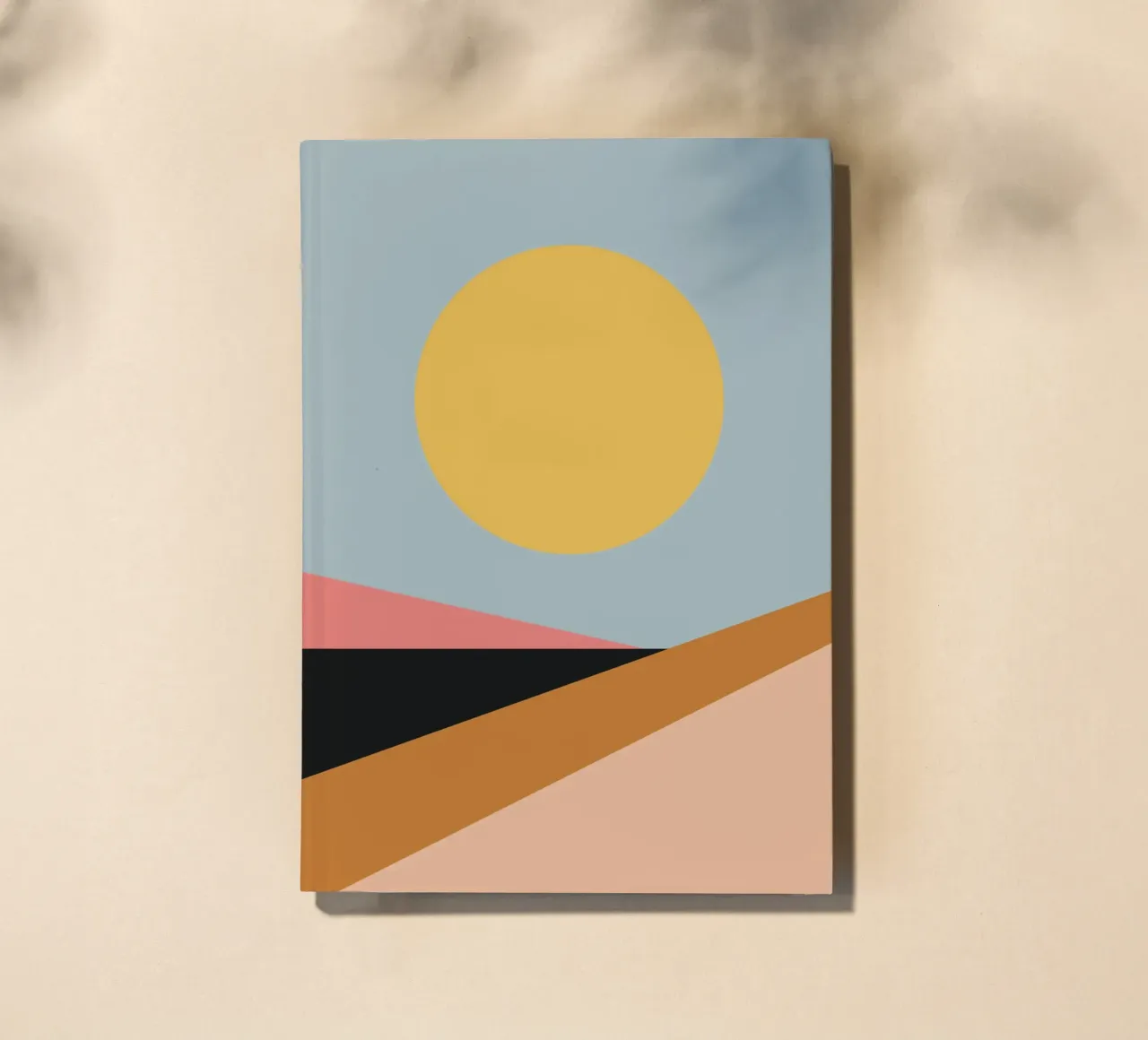 geometric abstract 26 notebook by Gaite