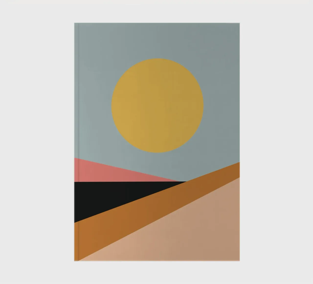 geometric abstract 26 notebook by Gaite