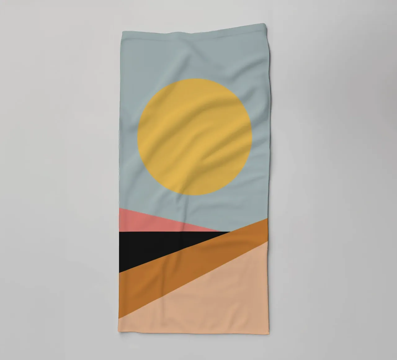 geometric abstract 26 towel by Gaite