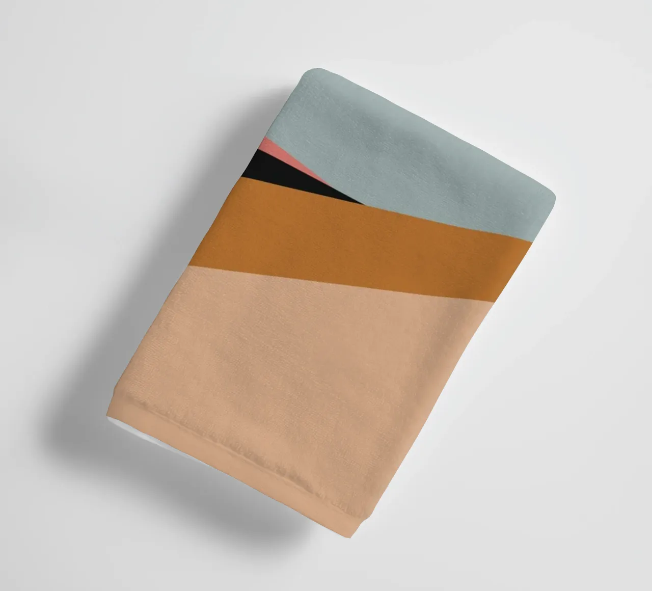 geometric abstract 26 towel by Gaite