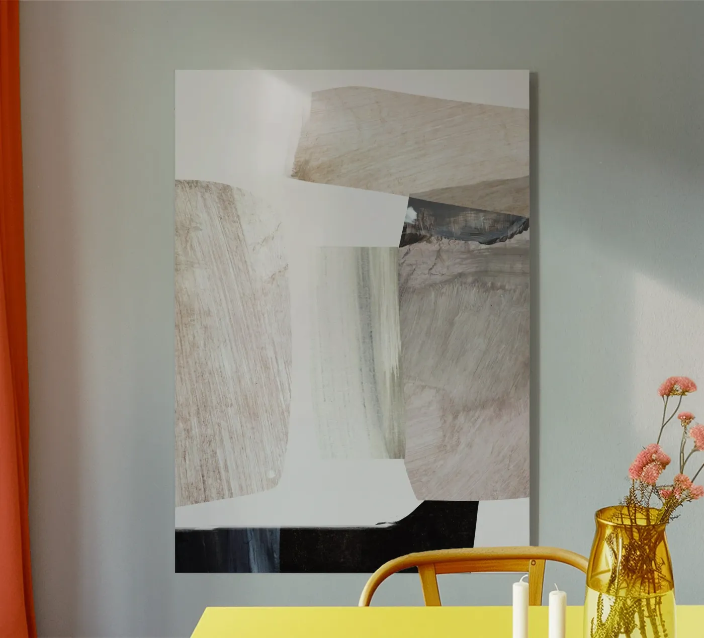 Argilla Astratto plexiglass da Dan Hobday