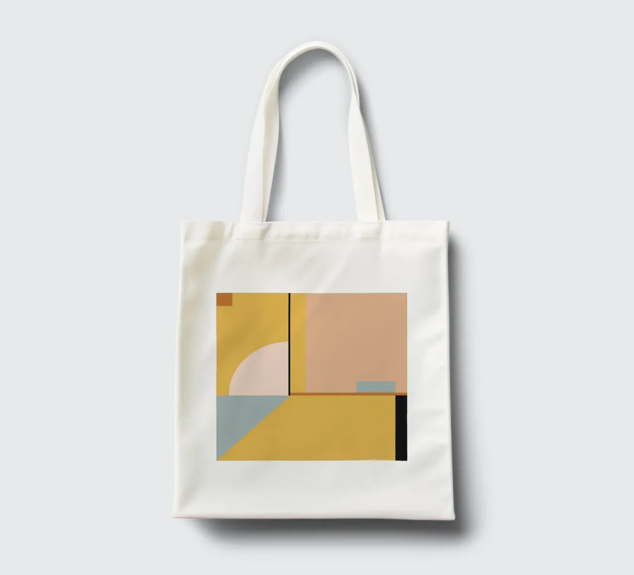 geometrisch abstrakt 22 Jutebeutel von Gaite
