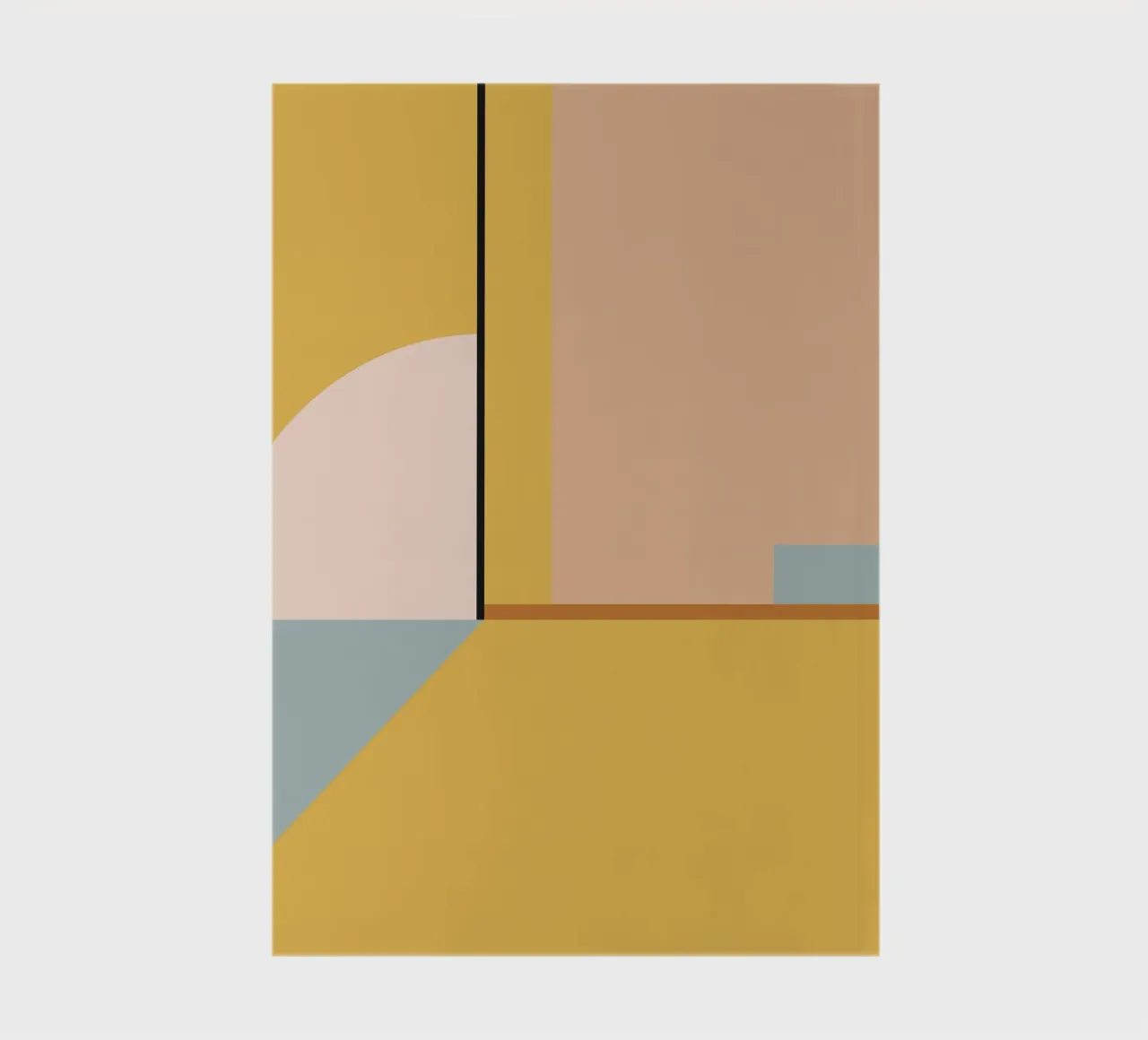 geometric abstract 22 notebook by Gaite