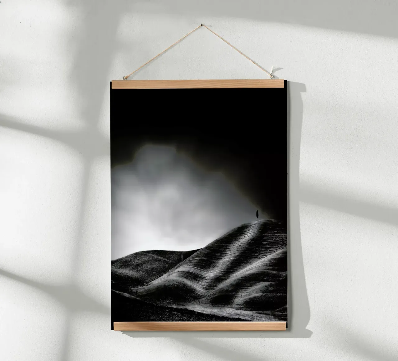 La vie Reprendra au Printemps - Piet Flour poster con telaio in legno da Pictufy