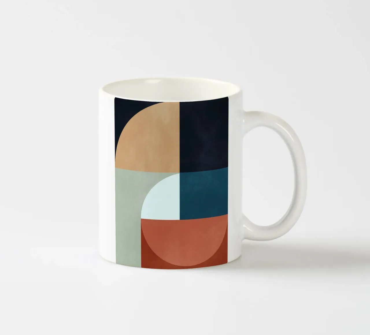 astratto geometrico 22a tazza in ceramica da Gaite