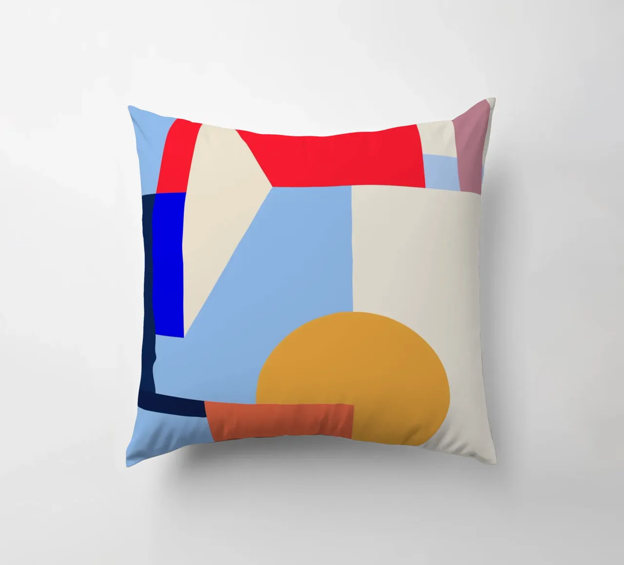 geometric abstract 12 decorative cushion by Gaite