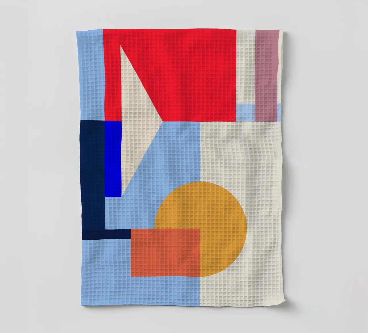 geometric abstract 12 tea towel by Gaite