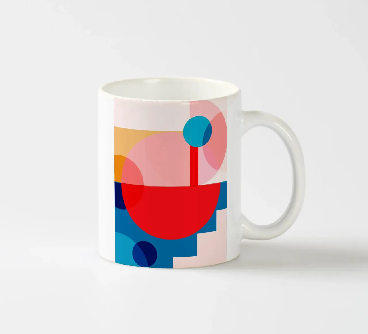 astratto geometrico 10 tazza in ceramica da Gaite