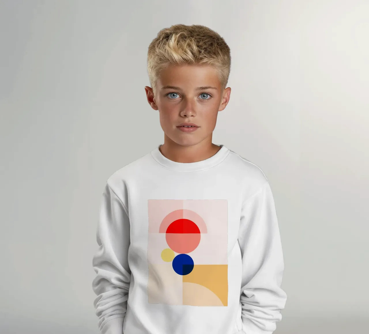 astratto geometrico 7 felpa bambino da Gaite