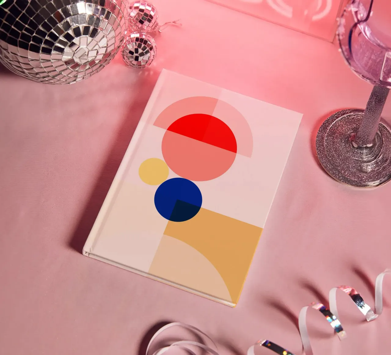 geometric abstract 7 notebook by Gaite
