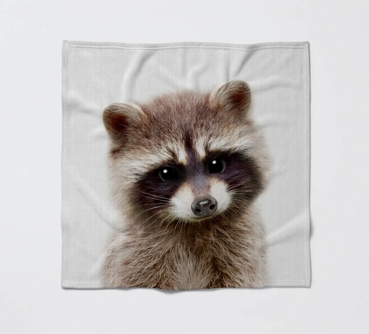 Peekaboo Racoon coperta in pile da Lila x Lola