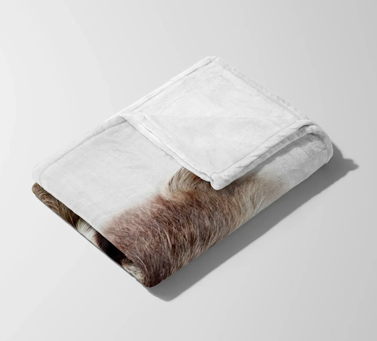Peekaboo Racoon coperta in pile da Lila x Lola