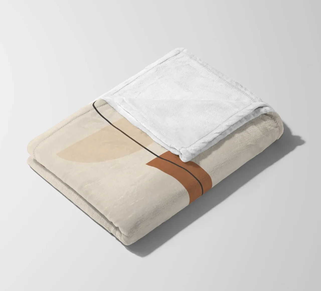 Forme geometriche minime 89 coperta in pile da Gaite